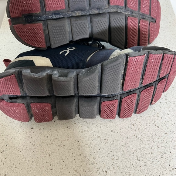 On Cloud X Shift Ink Cherry Women’s Running Shoes Size 7 - Picture 6 of 6